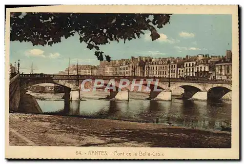 Cartes postales Nantes Pont de la Belle Croix