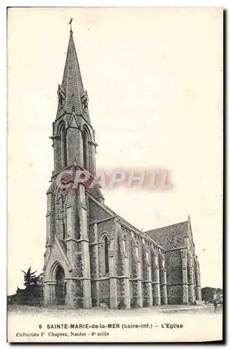 Cartes postales Sainte Marie de la Mer L'Eglise