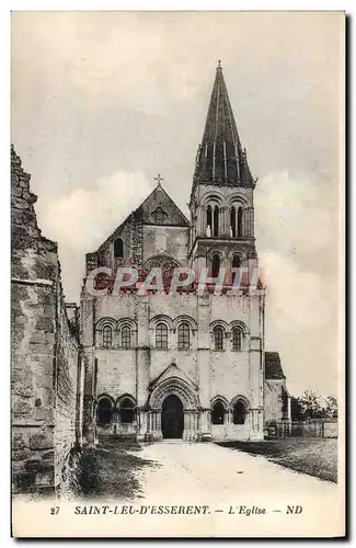 Cartes postales Saint Leu D&#39Esserent L&#39Eglise