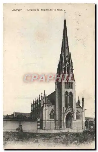 Cartes postales Epernay Chapelle de L'Hopital Auban Moet