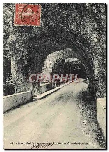 Cartes postales Vercors Route des Grands Goulets