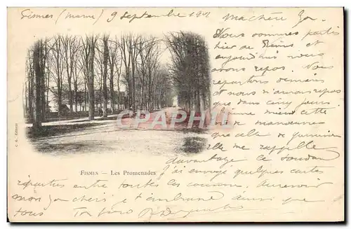 Cartes postales Rimes Les Promenades