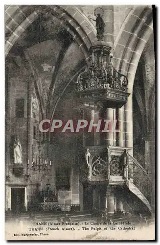 Cartes postales Thann La Chaire de la Cathedrale