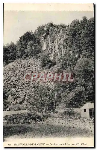 Cartes postales Bagnoles De L&#39Orne Le Roc au Chien