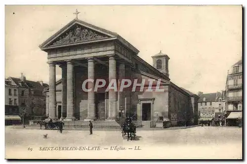 Cartes postales Saint Germain En Laye L&#39Eglise