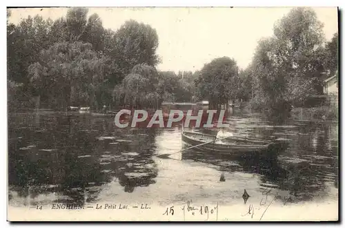 Ansichtskarte AK Enghien Le Petit Lac