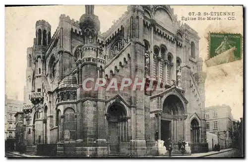 Cartes postales St Etienne Eglise Ste Marie