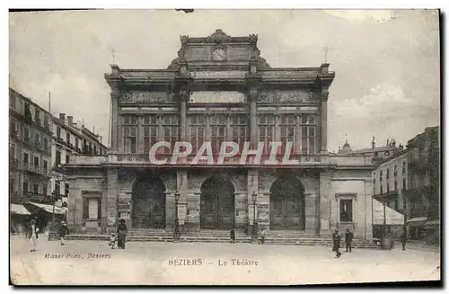 Cartes postales Beziers Le Theatre