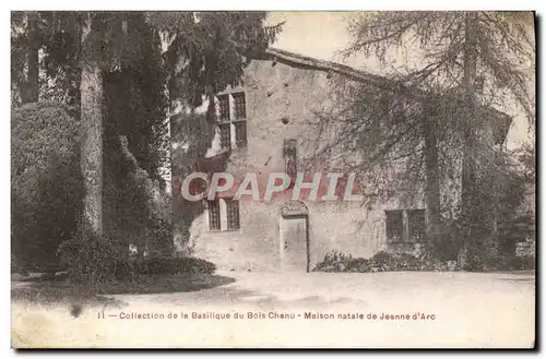 Cartes postales Basilique du Bois Chenu Maison natale de Jeanne d&#39Arc