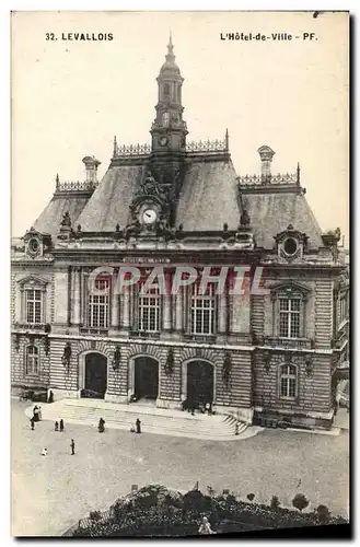 Cartes postales Levallois L&#39Hotel de Ville