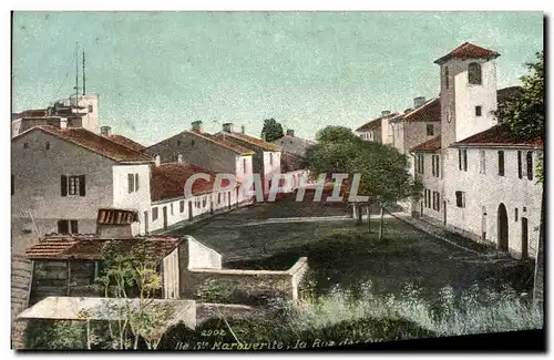 Cartes postales Ile Ste Marguerite la rue des Officiers