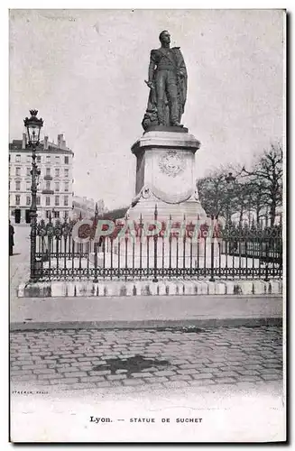 Cartes postales Lyon Statue De Suchet