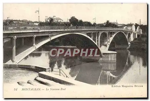 Ansichtskarte AK Montauran La Nouveau Pont