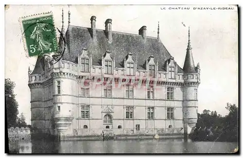 Cartes postales Le chateau d&#39Azay le Rideau