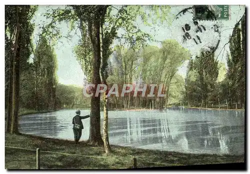 Cartes postales Bois de Vincennes Le lac de St Mande