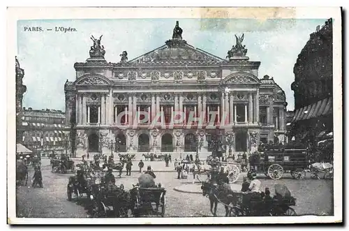 Cartes postales Paris L&#39Opera