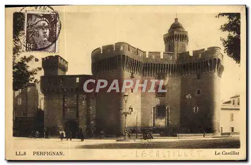 Cartes postales Perpignan Le Castillet