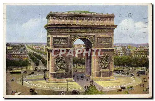Cartes postales Paris L&#39Arc de Triomphe