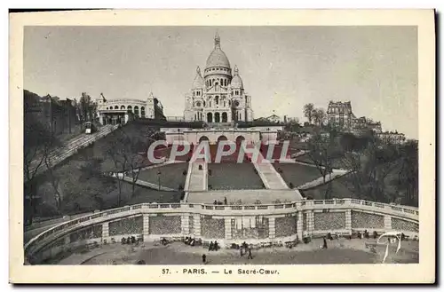 Cartes postales Paris Le Sacre Coeur