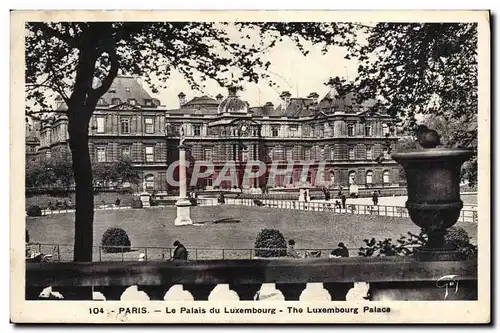 Cartes postales Paris Le Palais du Luxembourg