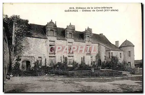 Ansichtskarte AK Guerande Chateau de Carell