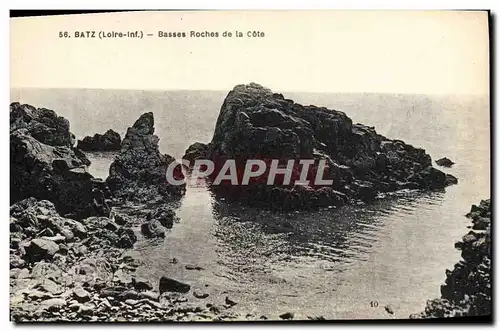 Cartes postales Batz Basses Roches de la Cote