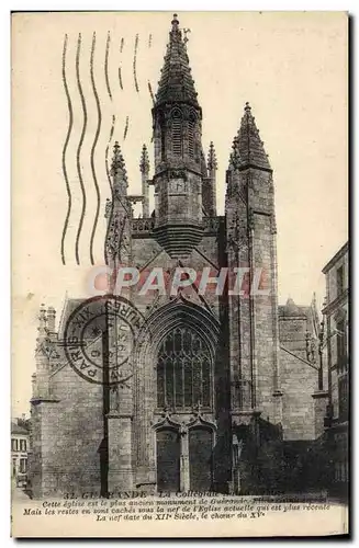 Cartes postales Guerande La Collegiale