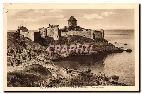 Cartes postales Cote D&#39Emeraude Cap Frehel Fort La Latte