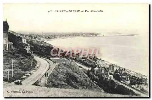 Cartes postales Sainte Adresse Vue d&#39Ensemble