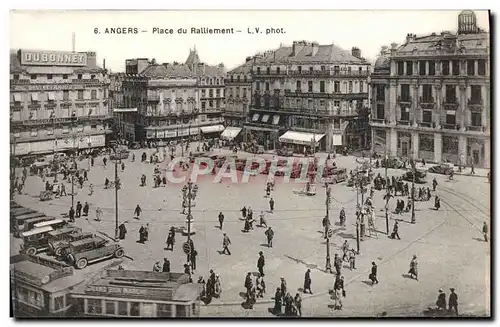 Cartes postales Angers Place Raillement