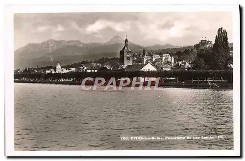 Cartes postales Evian les Bains Panorama du Lac Leman