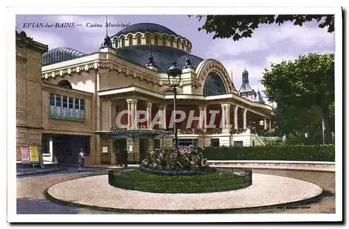 Cartes postales Evian les Bains Casino Municlpal