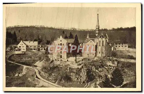 Cartes postales Monastere de Ste Marie De La Pierre Qui Vire Vue avec descente vers le Trinquelin