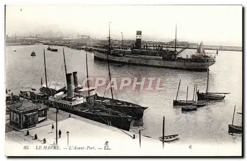 Cartes postales Le Havre L&#39Avant Port Bateaux