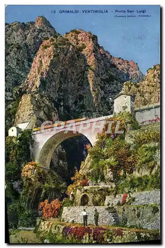 Cartes postales Grimaldi Ventimiglia Ponte San Luigi