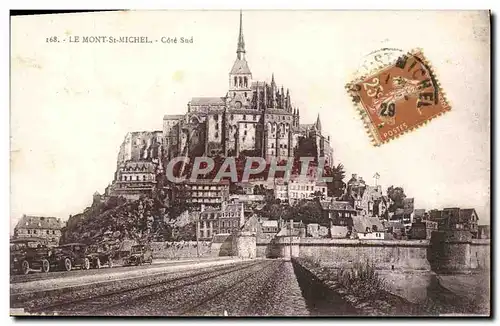 Cartes postales Le Mont St Michel Cote Sud