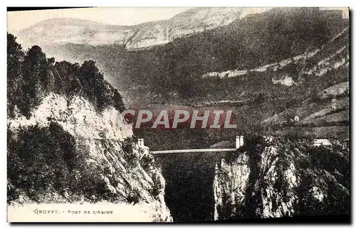 Cartes postales Gruffy Pont de l'abime