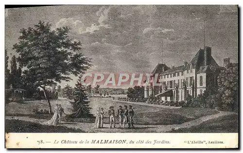 Cartes postales Le Chateau de la Malmaison du Cote des Jardins