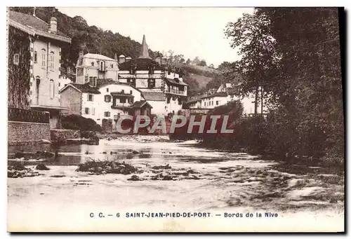 Cartes postales Saint Jean Pied De Port Bords de la Nive