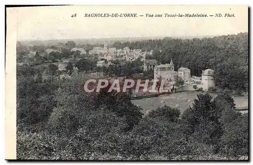 Cartes postales Bagnoles De L'Orne Vue Sur Tesse la Madeleine
