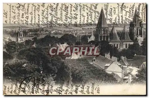 Cartes postales Loches Collegiale