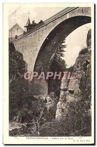 Cartes postales Pierre Perthuis Viaduc Sur la Cure