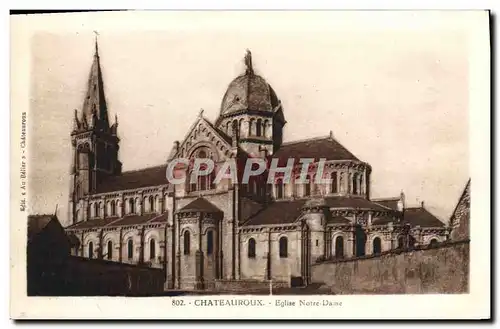 Cartes postales Chateauroux Eglise Notre Dame