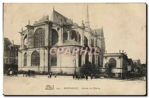 Cartes postales Montargis Abside de l&#39Eglise