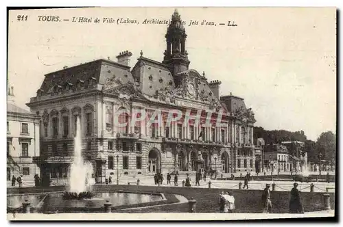 Cartes postales Tours L&#39Hotel de Ville