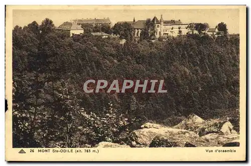 Cartes postales Mont Ste Odile Vue d&#39ensemble