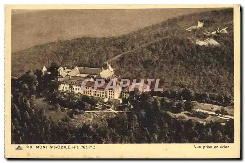 Cartes postales Mont Ste Odile Vue Prise en Avion