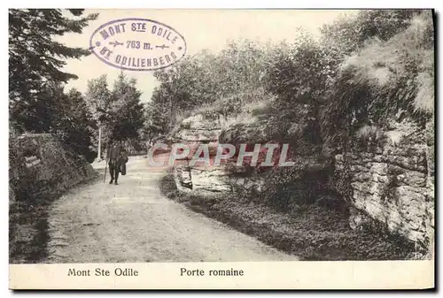 Cartes postales Mont Ste Odile Porte Romaine