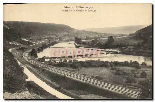 Ansichtskarte AK Maron Vallee de la Moselle et barrage