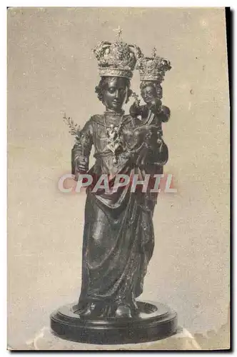 Cartes postales La statue miraculeuse de ND de Paix Chapelle du couvent Paris